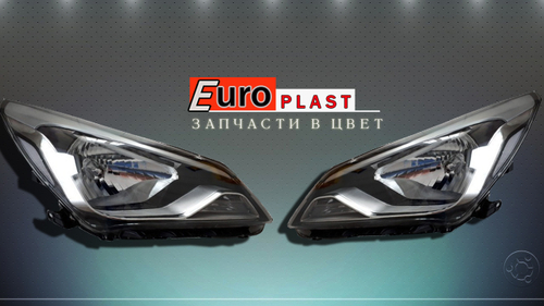 Фары галоген для Hyundai Solaris 2014-2017