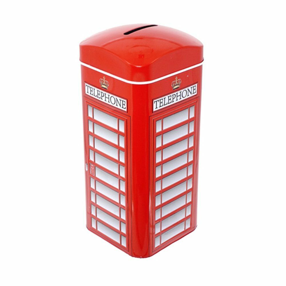 GAEM Копилка "Телефонная будка", L7 W7 H16 см, 2в.