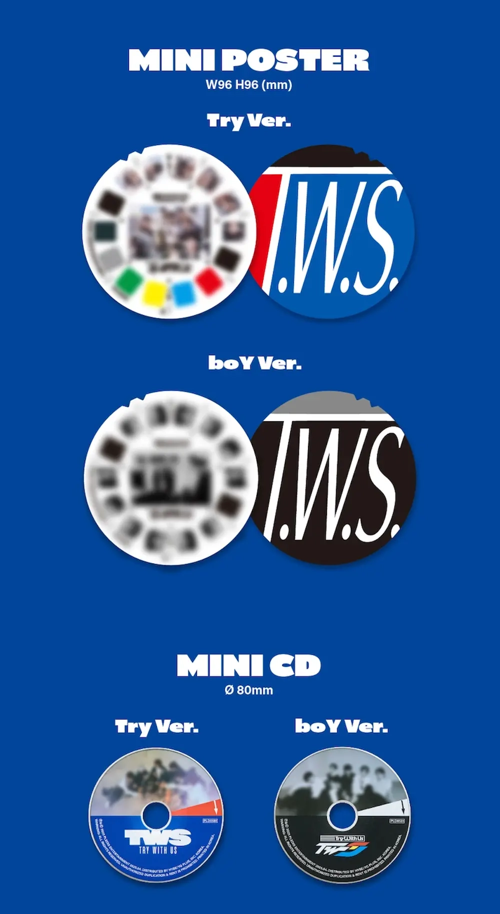 Альбом TWS - TRY WITH US 3rd Mini Album