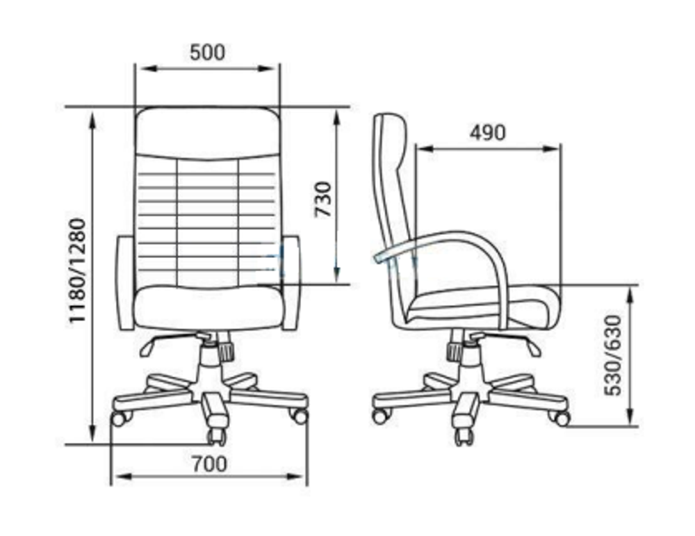 Кресло для руководителя АТЛАНТ 668