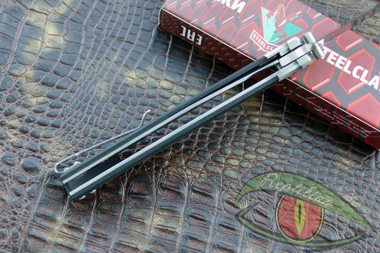 Складной нож STEELCLAW Baл-01 c клинком из стали D2, рукоять G10 / Stainless Steel