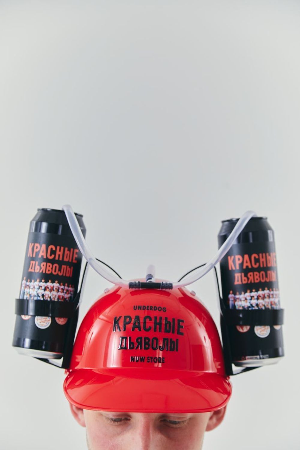 Купить Пивная каска Underdog КД красная Пивная каска Underdog КД красная