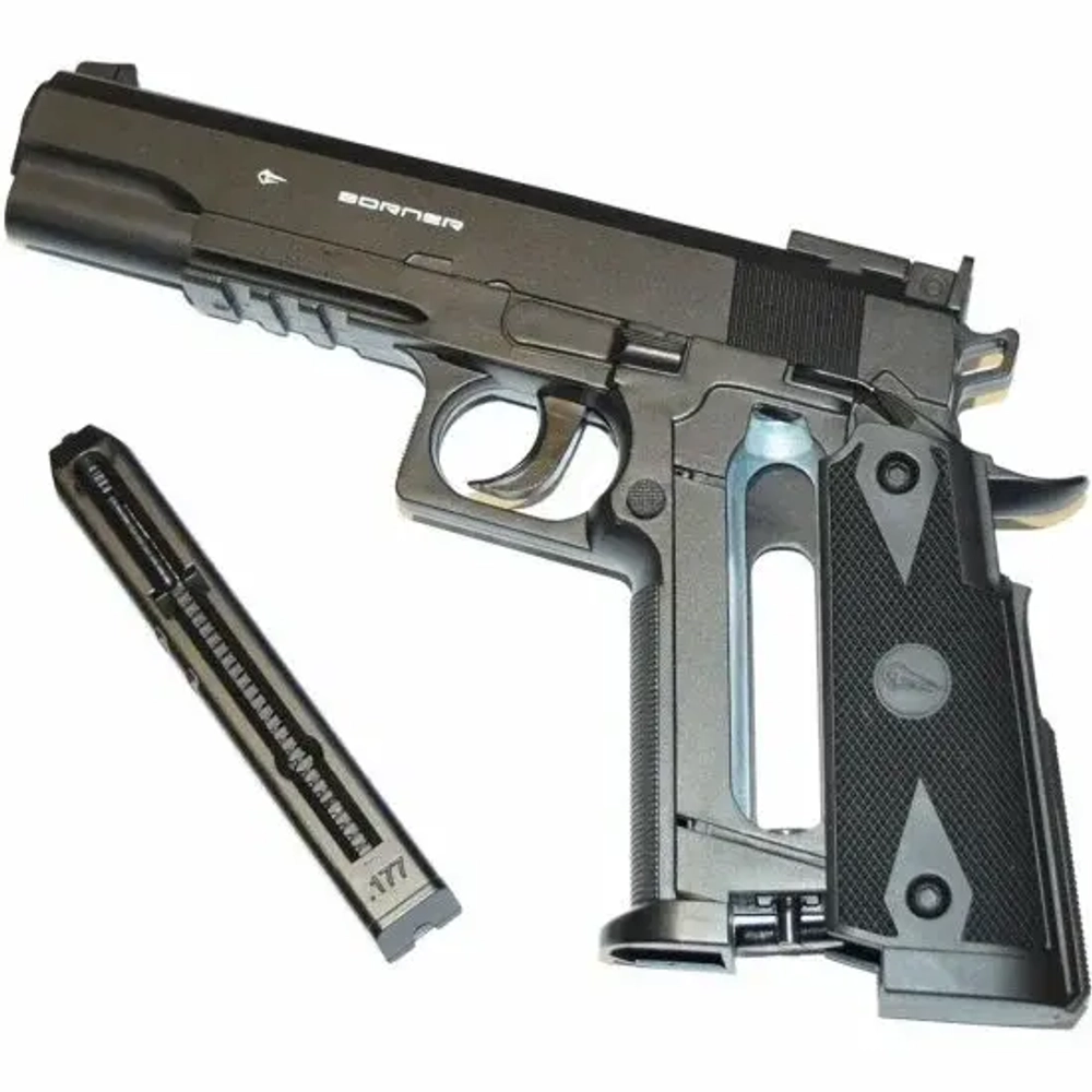 Пистолет пневм.BORNER Power win 304 к 4,5мм 8.3030