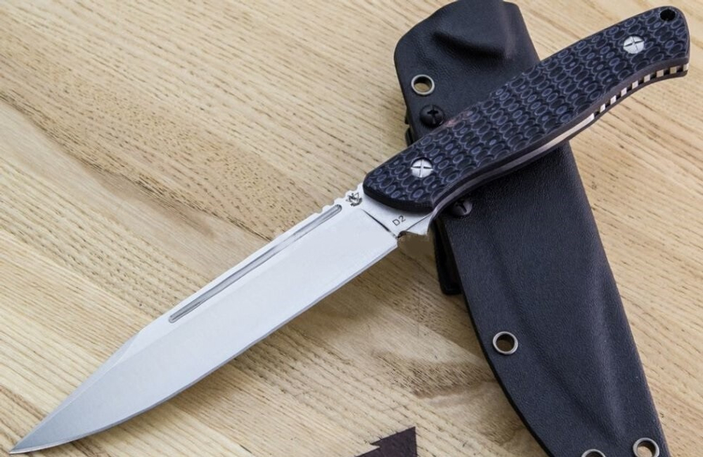 Нож Steelclaw Базальт blue-black