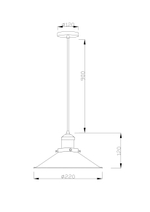 Подвесной светильник Moderli V1341-1P Night