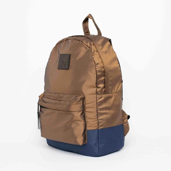 Рюкзак Малый бот 2.0 темно-синее дно / хамелеон оливковый - фото 2