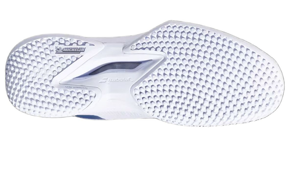 Теннисные кроссовки Babolat Jet Tere 2 Wimbledon Sand Grass - white/blue navy