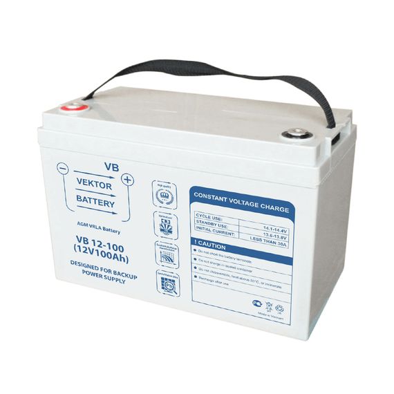 Аккумуляторная батарея Vektor Battery VB 12-100 12V 100Ah