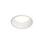 DK2450-WH Встраиваемый влагозащищенный светильник TRIM, 12 Вт LED 3000-4000-6500K, IP44, белый, алюминий, акрил