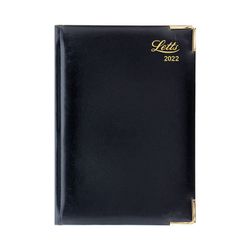 Ежедневник Letts Lexicon (PU) A5 черный (412 128210)