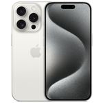 Смартфон Apple iPhone 15 Pro, 128GB, White Titanium, nanoSIM+eSIM