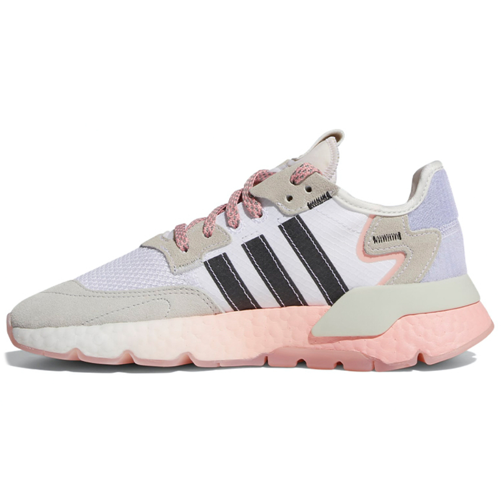 Кроссовки Adidas Originals Nite Jogger White Brown Pink