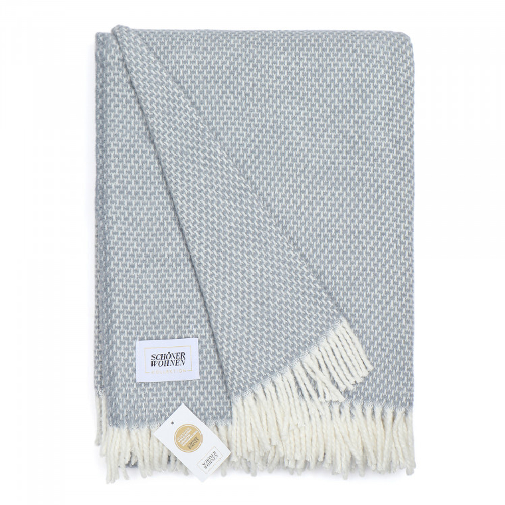 Плед 140x200 Schoner Wohnen Zen nachtblau