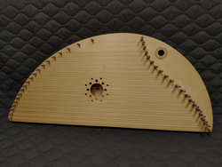 ! АКЦИЯ! Гусли шлемовидные 20 струн светлые