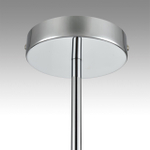 8110/5 MODERNI LN25 138 хром/белый, металл/текстиль Люстра подвесная E14 5*40W 220V ZIGRISA