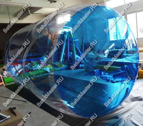 Водная труба "Голубая" ПВХ, 2,5*2*2 м