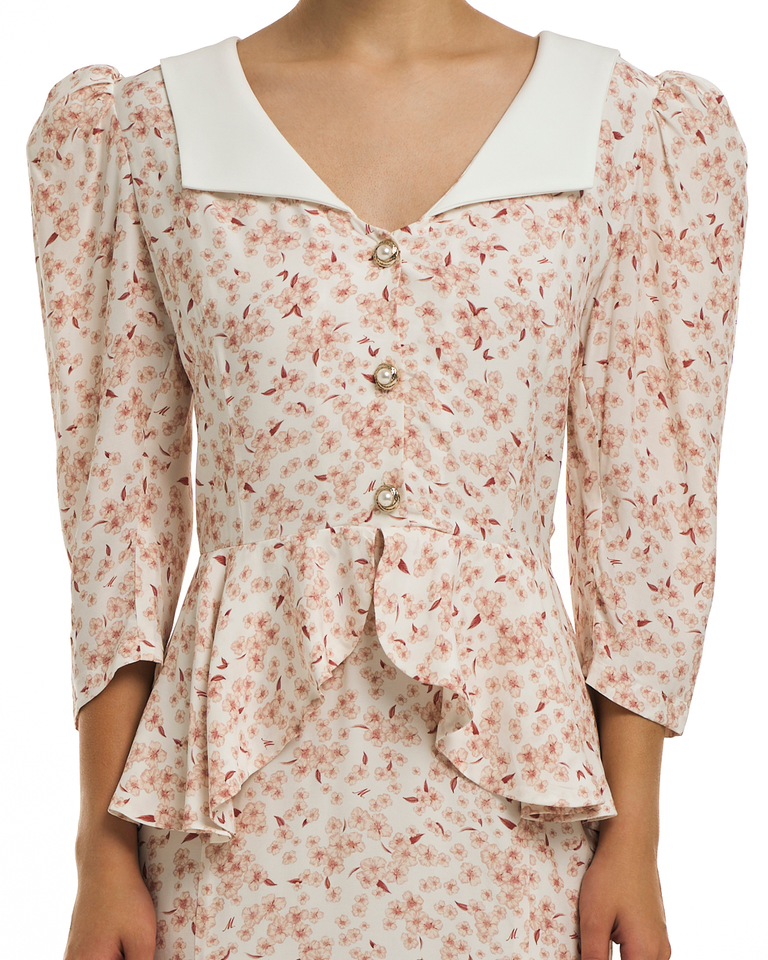 Платье Giselle (Жизель) светлое цветочное