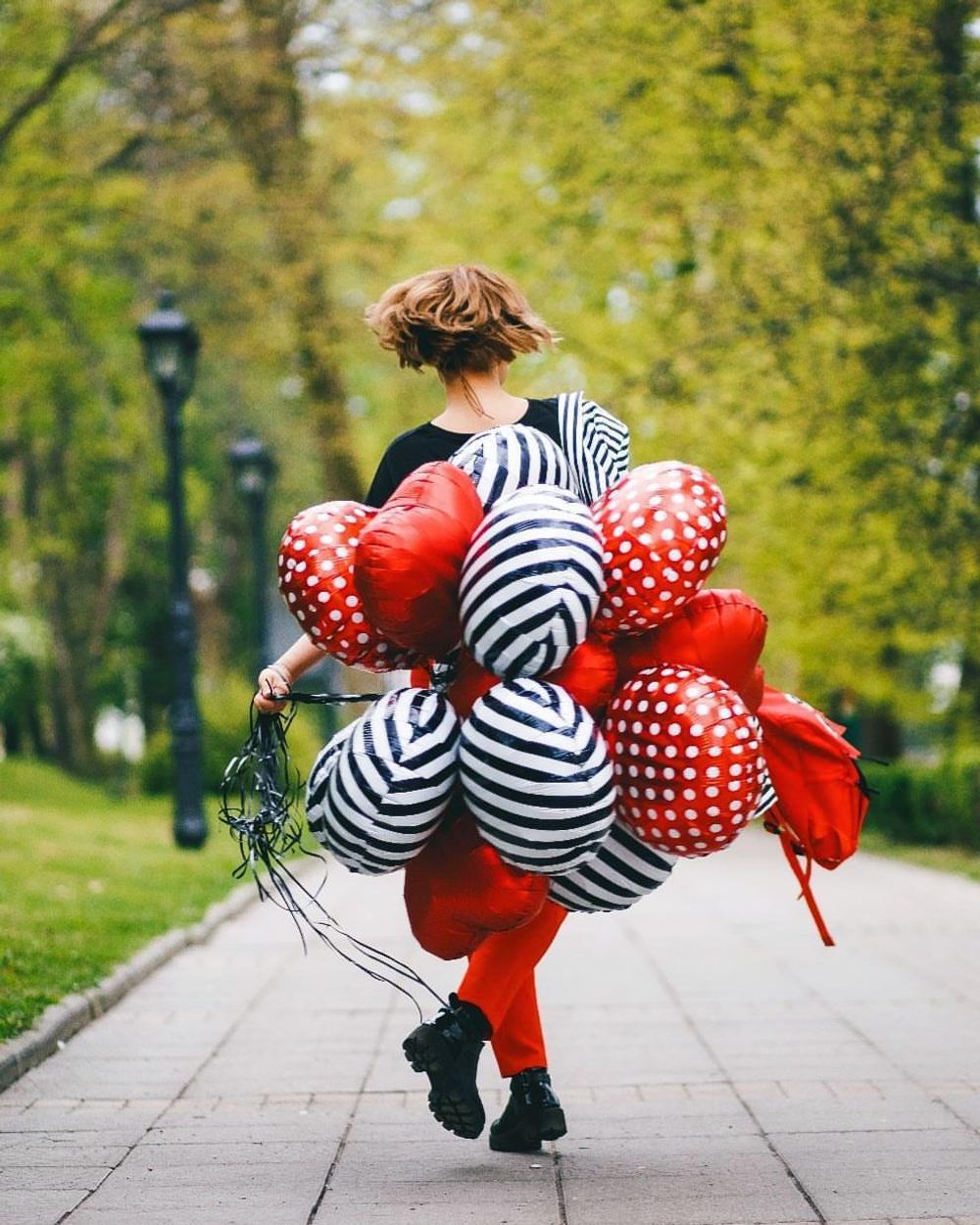 Шар (18"/46 см) Сердце, Красный