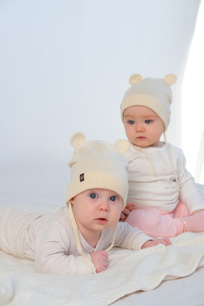 Шапка летняя хлопковая (Молоко) БОН-БОН