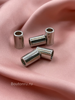 Наконечник металлический серебристый БЛНСГ.