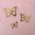Набор бабочек из термотрансферной пленки 3шт.