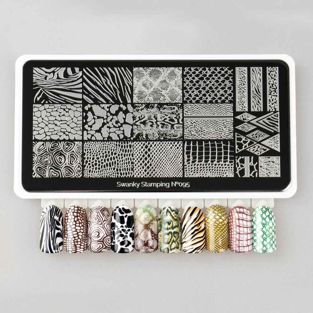 Swanky Stamping Пластина для стемпинга 095.