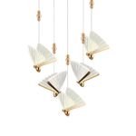 Подвесной светильник OM8201008-5 rose gold