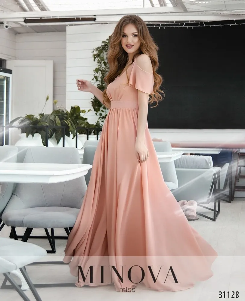 Платье 3118-пудра Minova