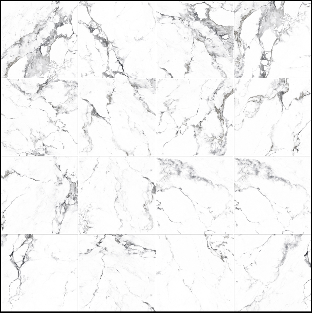 Керамогранит Arcadia Ceramica Borghini Silver 60x60 см 1.44 м² матовый цвет серый