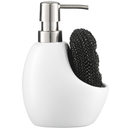 Диспенсер для мыла lystad, 460 мл, белый