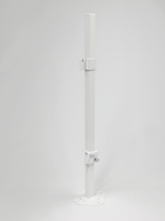 А11.12(ст.20*20) Кронштейн напольный регулируемый. Крепление за скобы на задней панели радиатора