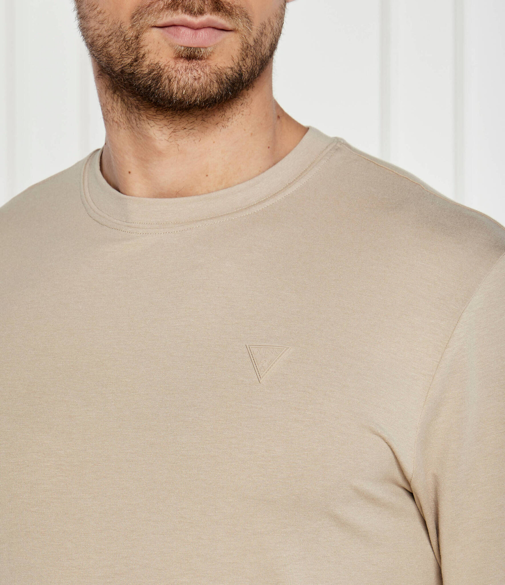 Футболка HEDLEY GUESS ACTIVE - бежевый(Z2YI12 JR06K)