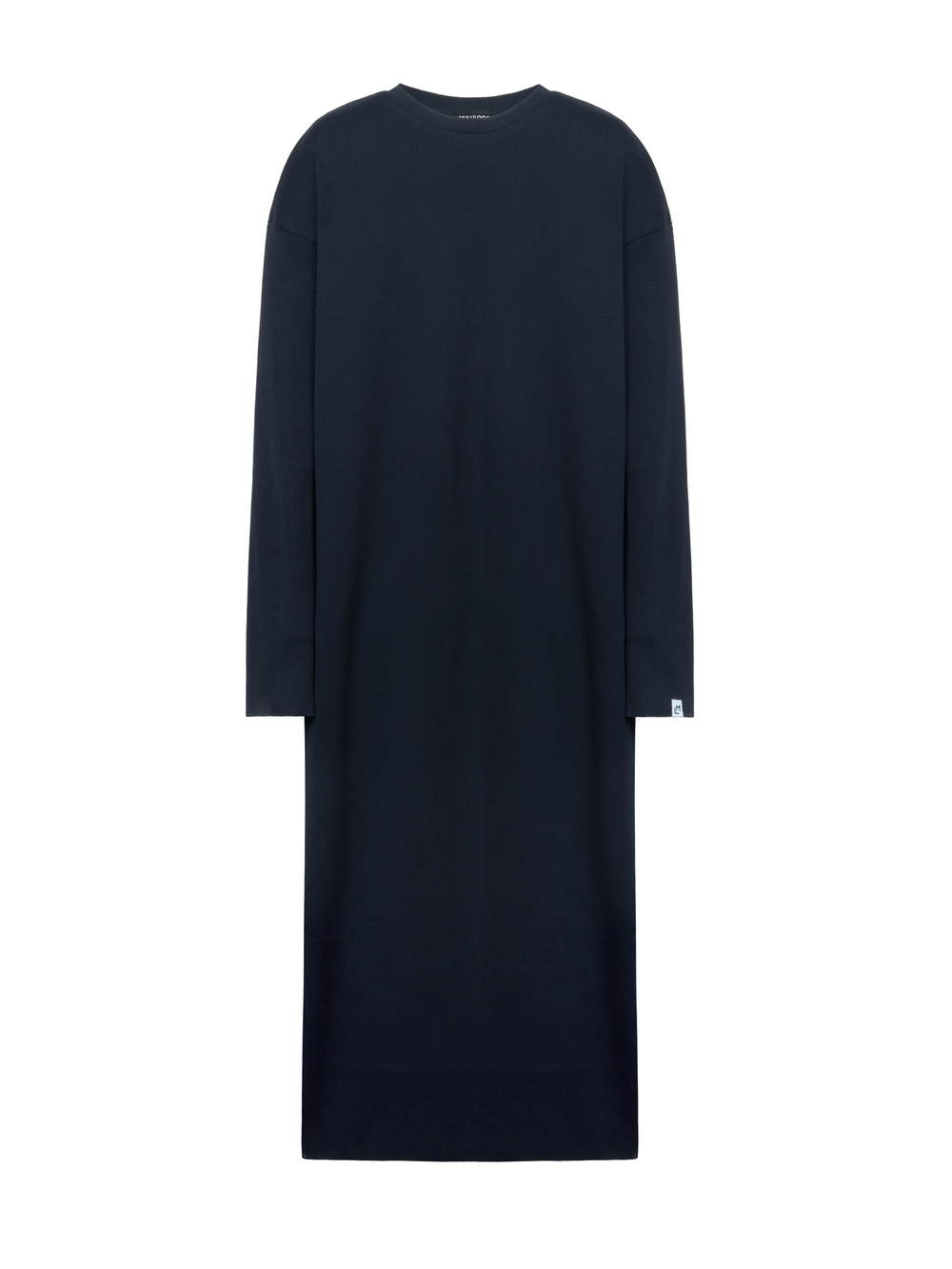 Платье свободного кроя из кашкорсе