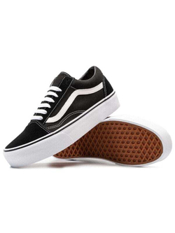 Кроссовки Vans Old Skool Platform Black White