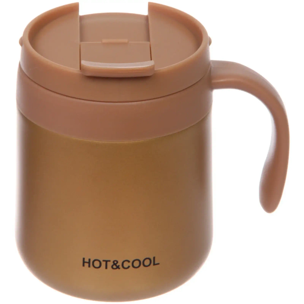 Термокружка 350мл «Альпы» золото