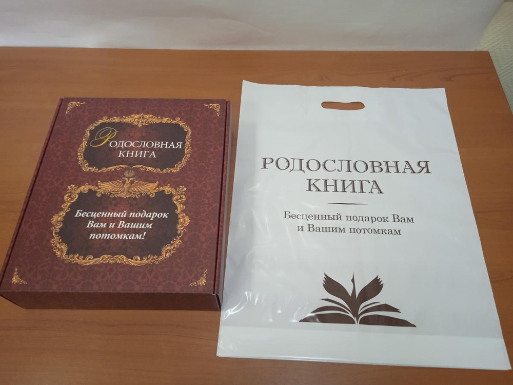 Семейный альбом родословная "Биография", обложка из картона темная