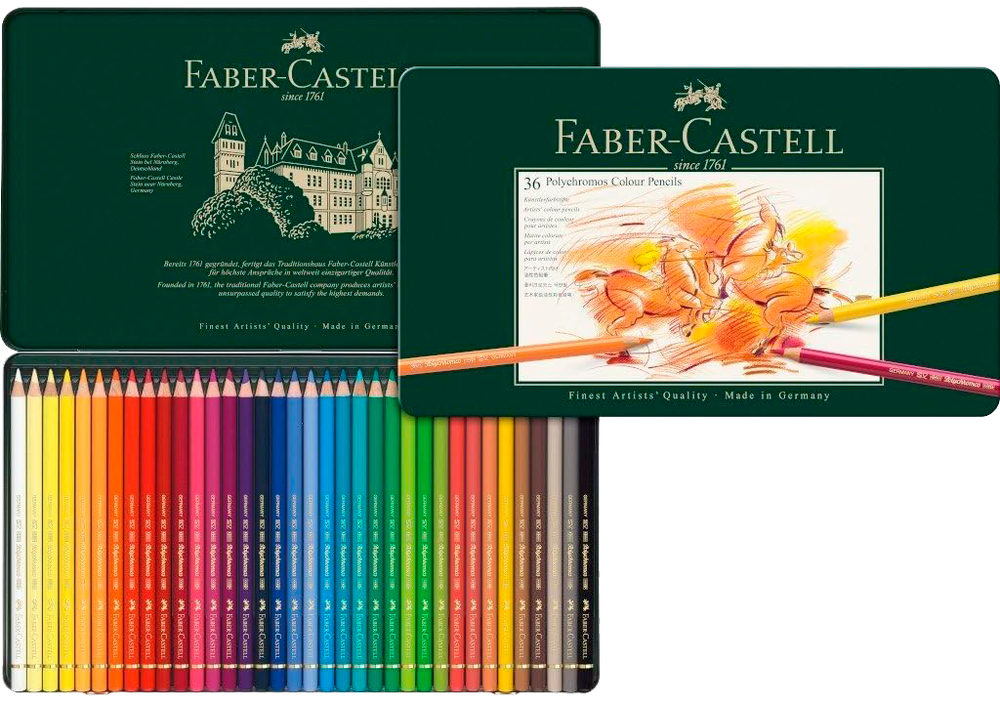 Faber-Castell Polychromos набор 36 цветов