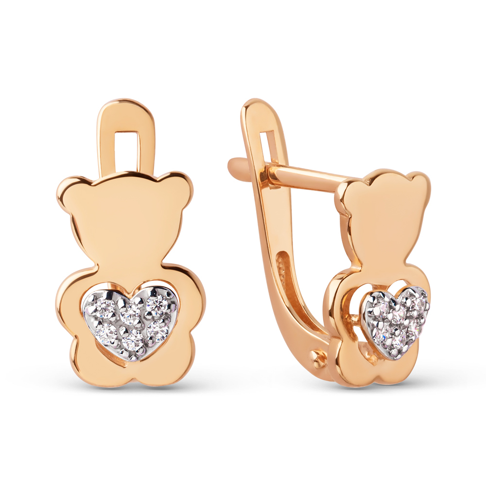 Серьги из золота 585 пробы