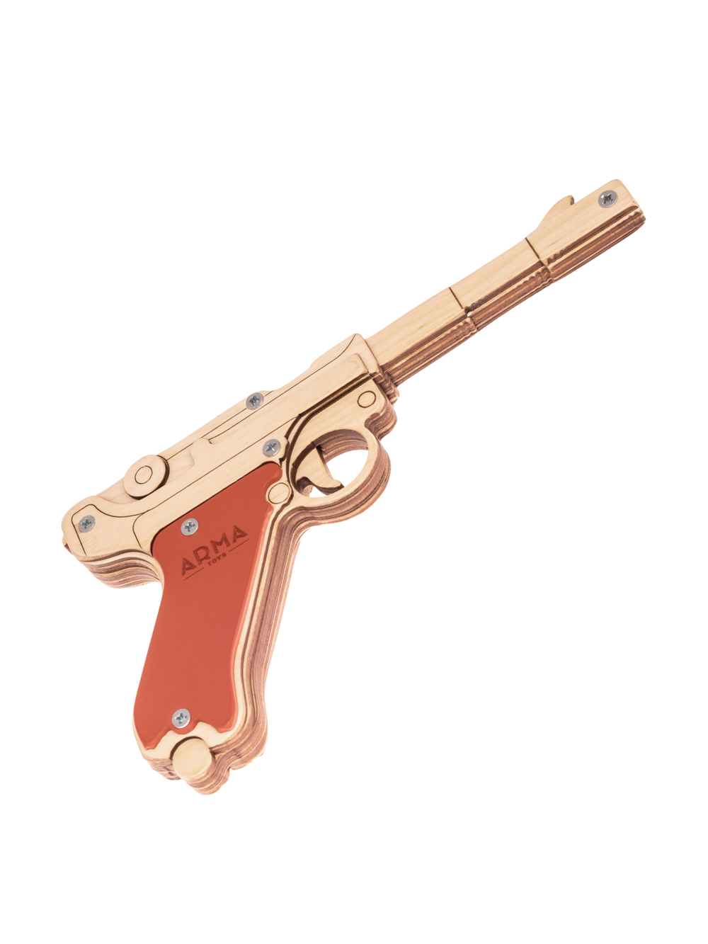 Резинкострел пистолет Люгер Парабеллум P08