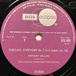 Сибелиус - Симфония № 6 ре минор - Симфония № 7 до мажор (Англия 1971г.)