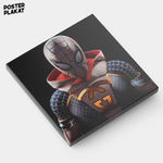 Картина для интерьера Человек-паук / Spider-Мan на холсте, персонаж вселенной Марвел, холст с печатью на подрамнике, на стену, Постер Плакат