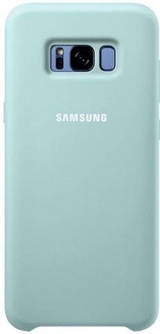 Клип-кейс Samsung Silicone Cover для Galaxy S8 (бирюзовый)