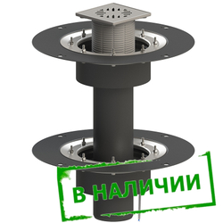 ТП-10.У.100/4-Э Воронка для эксплуатируемой кровли Dn110 с обогревом