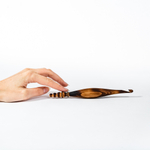 Деревянный крючок для вязания из древесины кедра 6.5 мм. K265