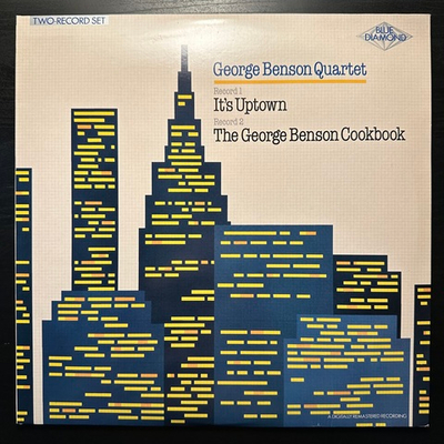 George Benson Quartet - It's Uptown / The George Benson Cookbook 2LP (Голландия 1985г.)