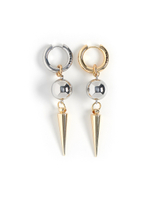 Серьги "Thorn and Ball" Bicolor
