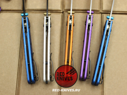 Нож Benchmade 535 Алюминий Frag A+++ - оранж рук., сатин клинок RK/Н60