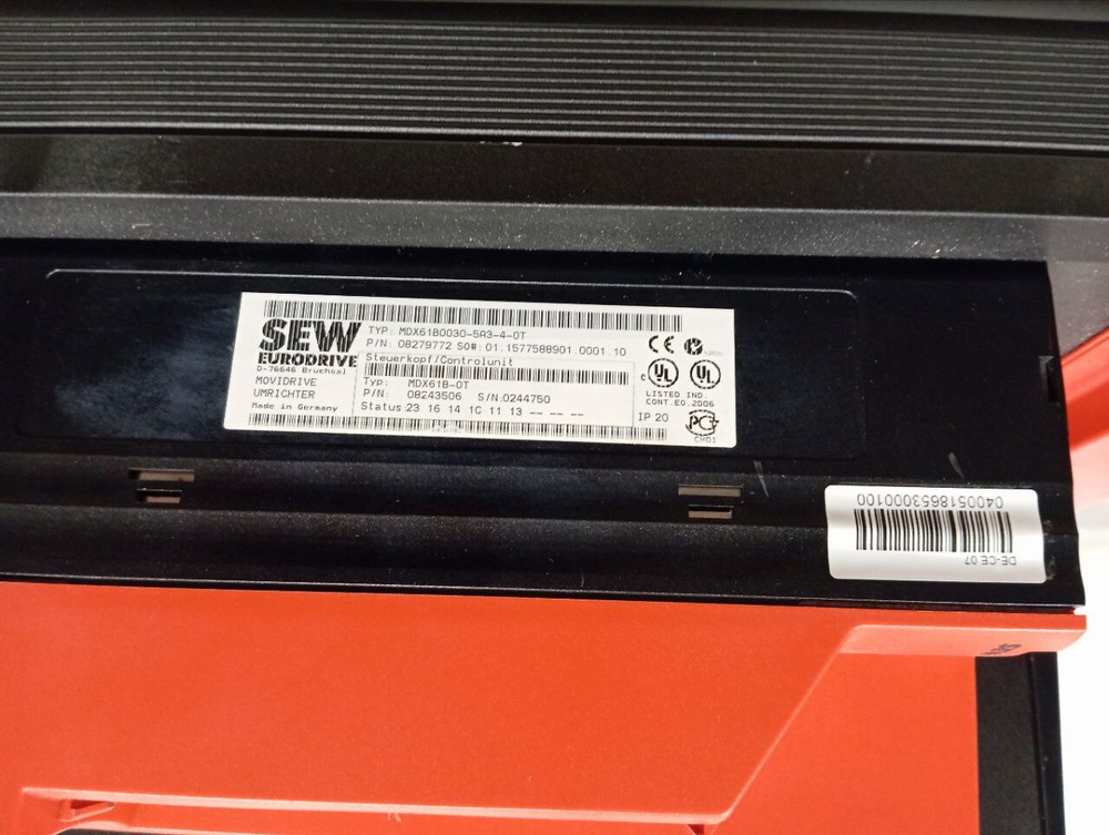 SEW Eurodrive MDX61B0030-503-4-0T+MDX60A0750-503-4-00 б/у
