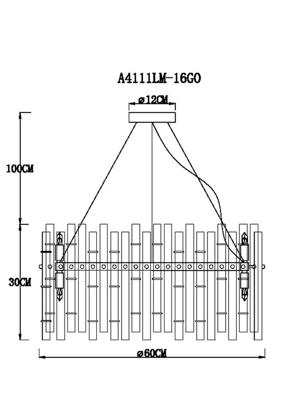 Подвесная люстра Arte Lamp