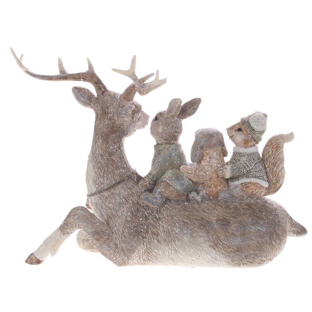 GAEM Фигурка декоративная "Олень", L23 W6 H17 см